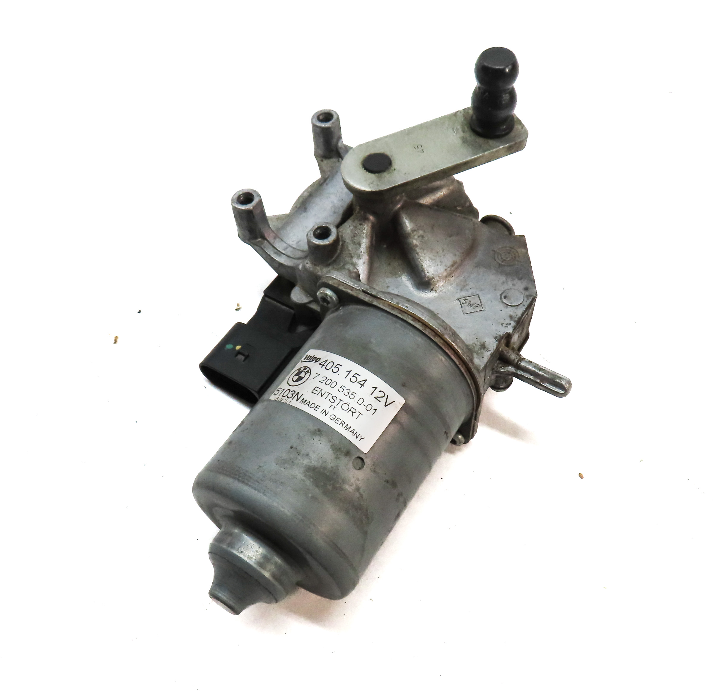 2007-2014 BMW X5 X5M X6 X6M (E70 E71) FRONT WINDSHIELD WIPER MOTOR — exact item pictured